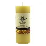 Pure Beeswax Pillars Natural